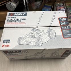 New 21inch Gas Lawn Mower, 125cc Briggs and Stratton Engine