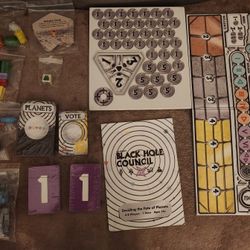 NEW Black Hole Council Board Game (no original box)