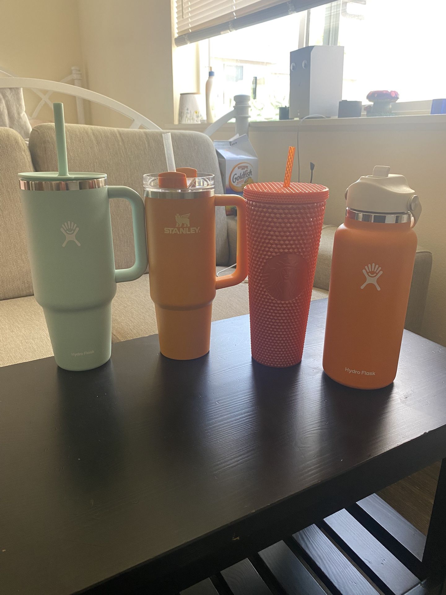 Water bottles