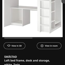 Bunk Bed With Desk At The Bottom