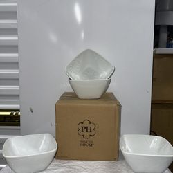 Princess House ( tazones cuadrados )