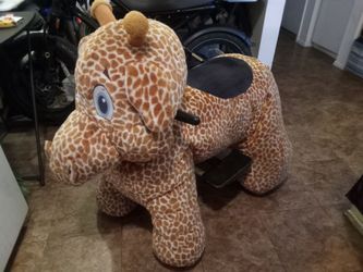 Jirafa electrica montable para niños y adultos