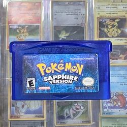 Pokémon Sapphire Version Game Boy Advance