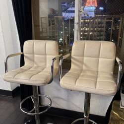 $95 TODAY – Set of 2 Modern Adjustable Bar Stools – Hollywood