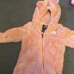 Baby Girl The North face Bear Suit 