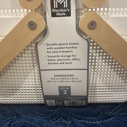 Member Mart Storage basket 