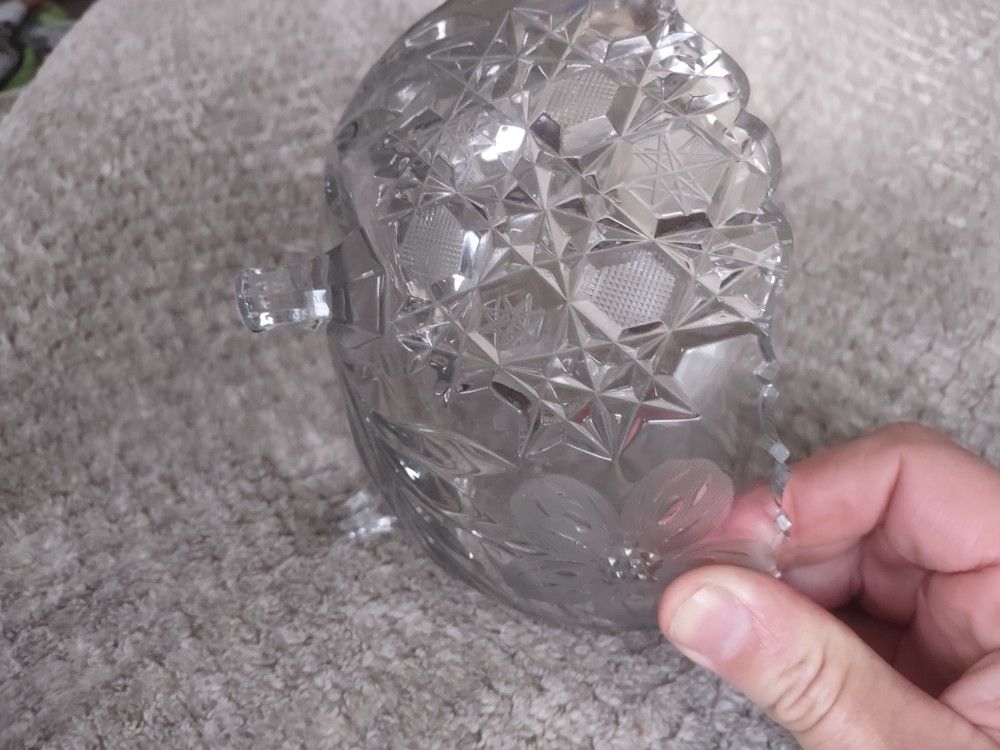 Collectable Crystal Cut Glass Bowl