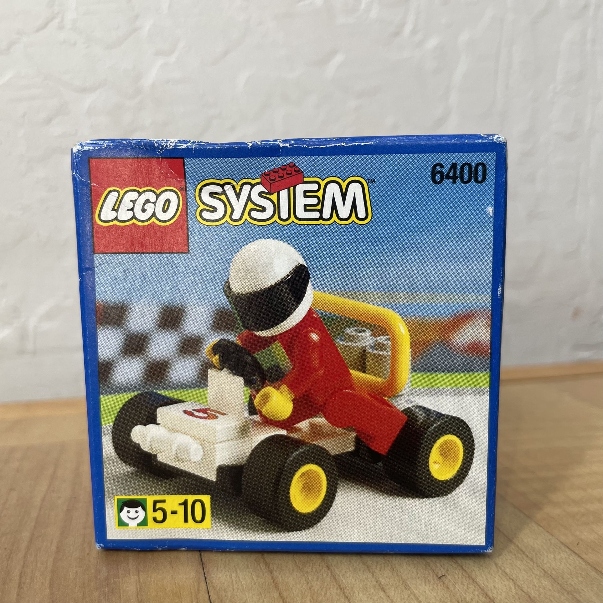 Vintage 1997 LEGO System #6400 Race Car & Driver Ages 5-10