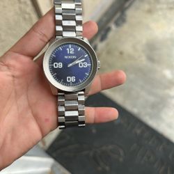 Nixon Silver Watch