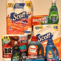 Persil & Scott Household Bundle for $45