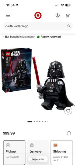 Darth Vader Lego set