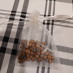 Handmade scented rosary $6 obo