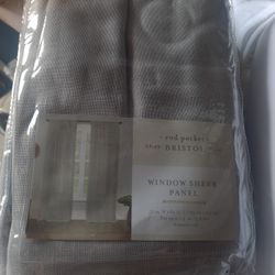 Sheer Window Panels