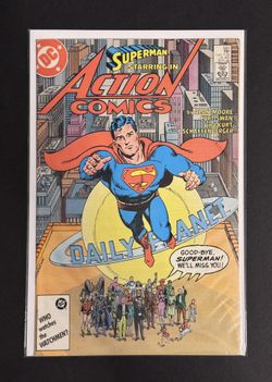 Superman In Action Comics #583 (DC Comics September 1986) Alan Moore