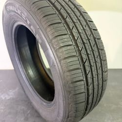 V428  215 60 16 95V  Milestar MS932 Sport   One Used Tire 90% Life 