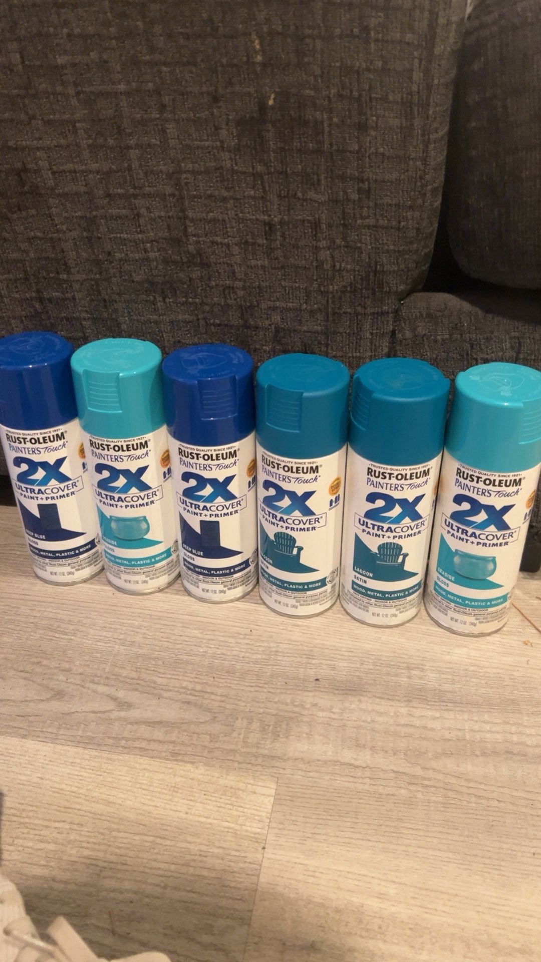Blue Variety Spray Paint