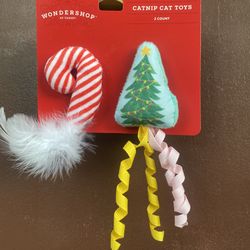 Christmas Cat Catnip Plush Toys