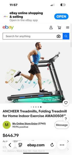 Ancheer treadmill