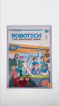 Mid-run Macross Saga issue. Almost perfect condition. Comes in hard plastic case. High-grade copies go for around $220. Price negotiable.