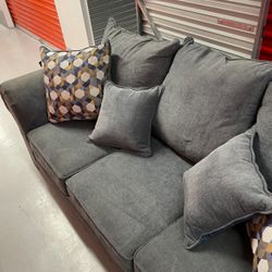 grey couch 