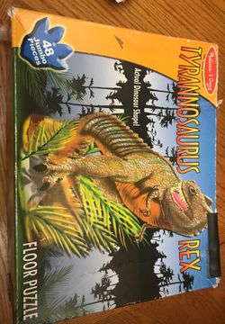 Tyrannosaurus Rex 🦖 Floor Puzzle 🧩 48 large pieces - Melissa & Doug