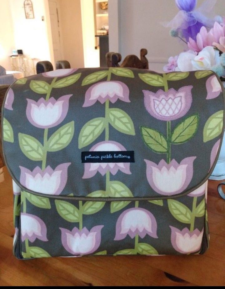 Diaper Bag, Petunia Pickle Diaper Bag