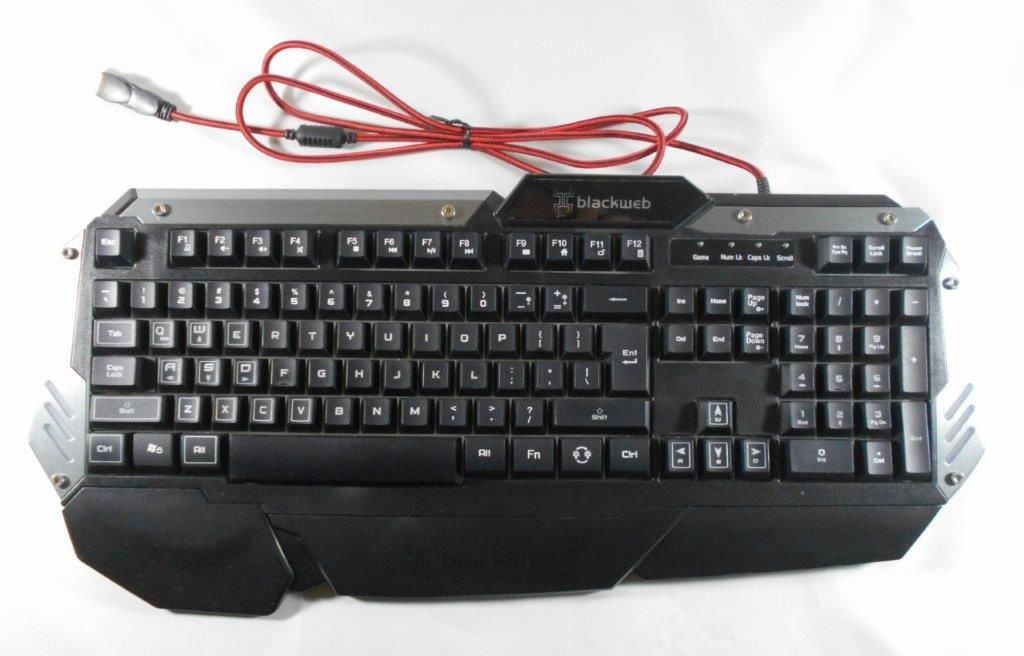 Blackweb BWA15HO108 Centaur Backlit Gaming Keyboard
