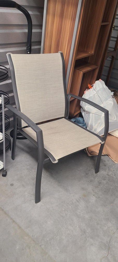 Grey Patio Chair