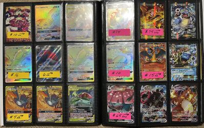 pokemon ex cards binder Amazon.com: FunGuys Trading Card Binder for Cards, 9 Pocket, 504 Side  Loading Sports Card Binder, Card Collection Binder for Yugioh, MTG, TCG,  Card Book Holder for Trading Cards : Toys & Games