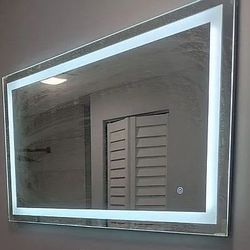 LED Heated Bathroom Mirror Vanity 