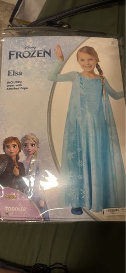 Elsa Frozen Princess Costume Dress size 2 T
