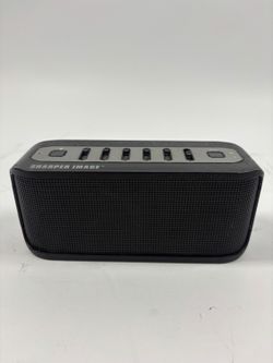 Sharper image BT speaker Bluetooth Speaker Black SBT609X