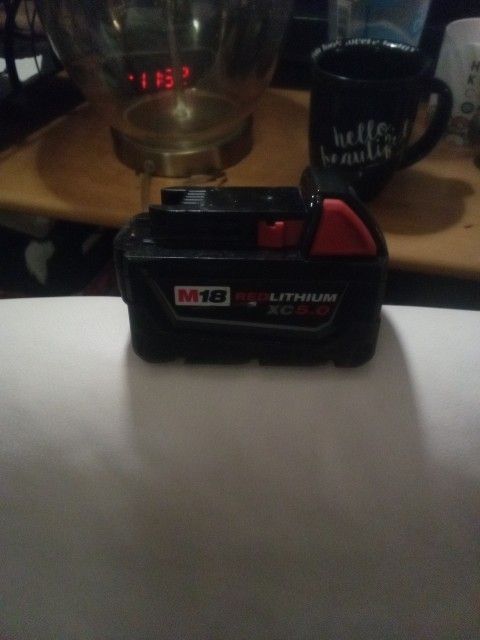 Milwaukee M18 Red Lithium Xc 5.0