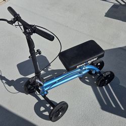 KneeRover Economy Knee Scooter Steerable Knee Walker for Adults for Foot Surgery, Broken Ankle, Foot Injuries - Foldable Knee Rover Scooter for Broken