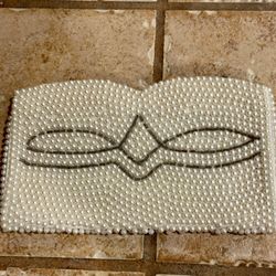 Vintage Beaded Pearl Bags -Coin Purse - Clutch