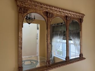 Vintage Finish Wall Mirror