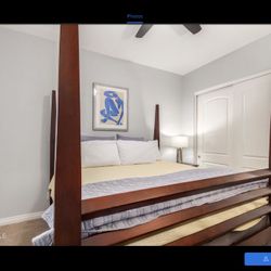 Solid Wood King Bedroom Set