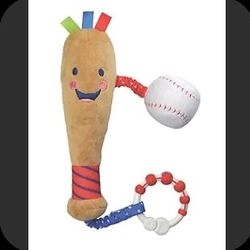 Baby Baseball Bat and Ball | Developmental and Sensory Toy | Gift for Newborns 