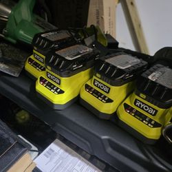 Ryobi Charger w/2ah Battery