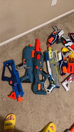 Nerf Gun Lot – 8+ Blasters