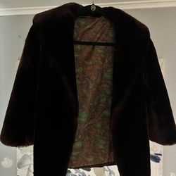 Vintage Striplings Fort Worth Fur Coat