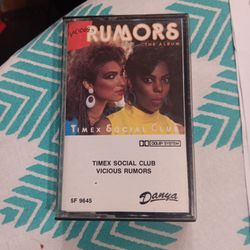 Timex Social Club - Vicious Rumors Casette 1986 
