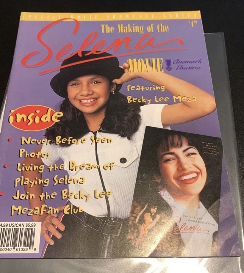 Making of the Selena movie Magazine