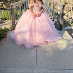 pink quince dress