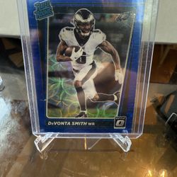 Devonta Smith, blue scope, rated rookie