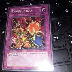 Raigeki Break Yugioh Card