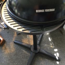 Clean Bbq Gorge Forman Electric Grill Plus Cover.
