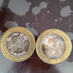 Collectors Coins .999 Fine Silver 