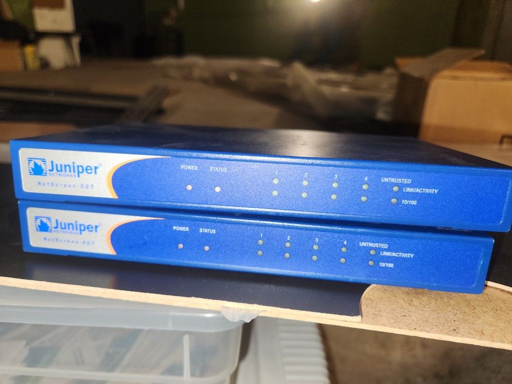 JUNIPER NS-5GT-005 NETSCREEN 5GT FIREWALL VPN APPLIANCE