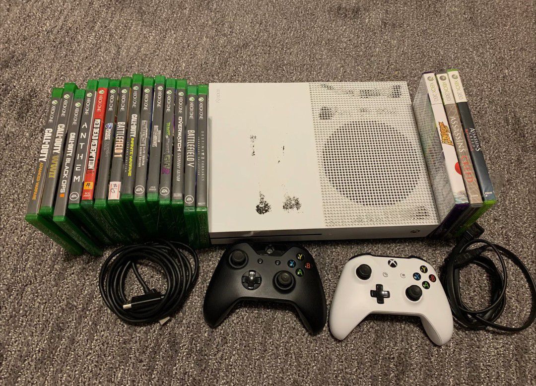 Xbox One S Working Perfectly In Good Condition Very Neat